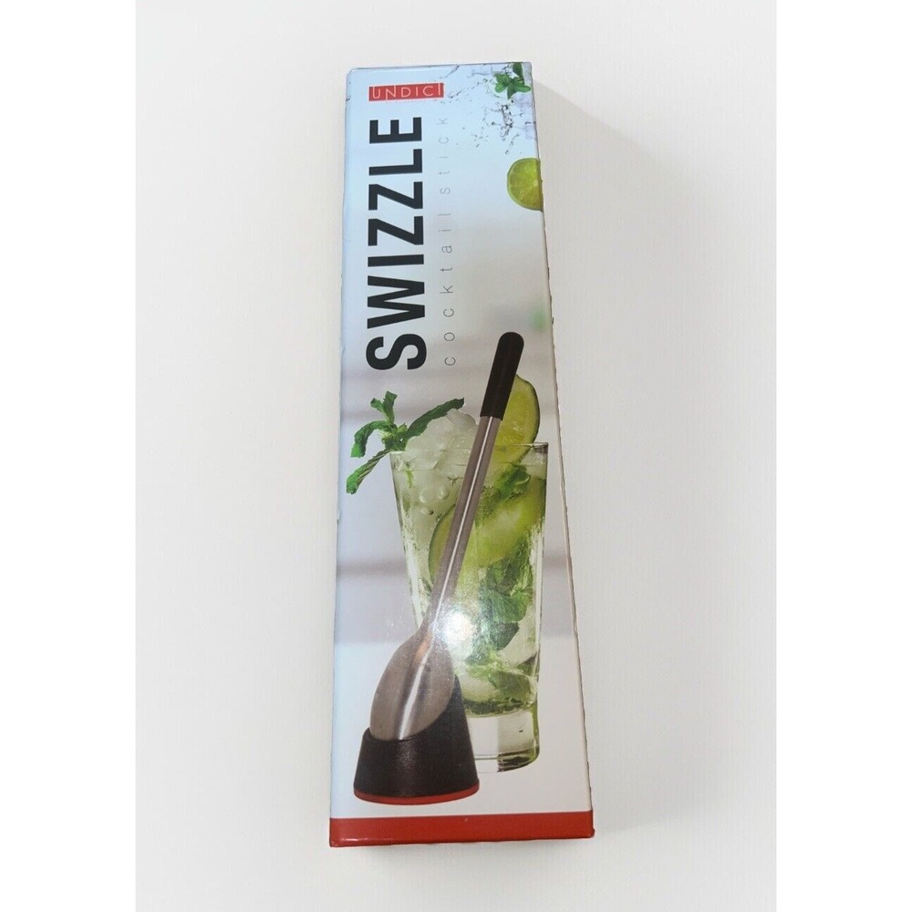 UNDICI Swizzle Party Cocktail Stick For Freezer Cooling Drinks - NEW